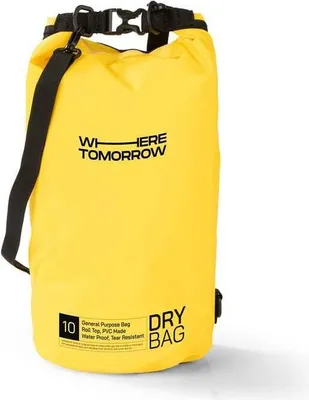 Produktbild von Where Tomorrow PVC dry bag - Style 01 - 10L - gelb