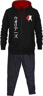 Produktbild von Übergrößen Schicker Jogginganzug HONEYMOON Samurai Hose schwarz 7XL