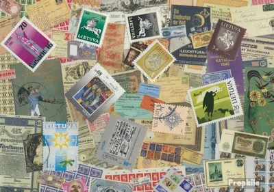 Produktbild von Briefmarken Litauen 10 verschiedene Marken
