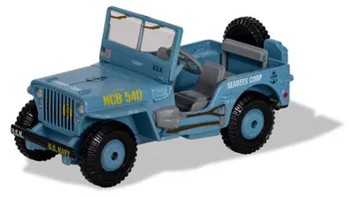 Produktbild von Corgi MiM Willys Jeep, SeeBees
