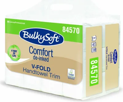 Zdjęcie produktu dla Skl. Ręczniki papierowe BulkySoft - V, 2-warstwowe, 12x250 szt.