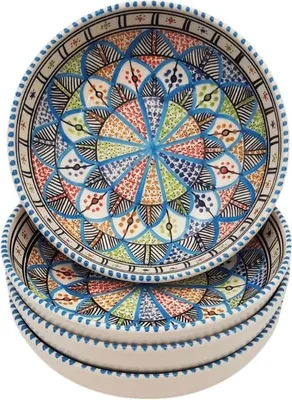 Obrázek produktu pro Sada 4 královských polévkových talířů Jatte Bakir - D 20 cm