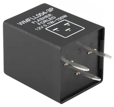 Obrázok produktu pre 3-pinový dekodér relé blikacieho svetla EP28 pre LED smerové svetlo, 12 V