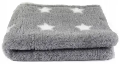 Produktbild von Blovi Dry-Bed A+ Hundematte 75x50cm Weiß Grau Hygienisch