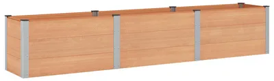 Image de Jardinière surélevée Marron 300 x 50 x 54 cm