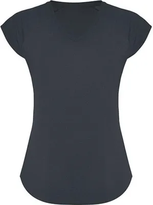 Produktbild von Roly CA6658 | Damen Avus T-Shirt, Polyester mit Baumwollfeeling - Farbe: Ebony 231 - Größe: L