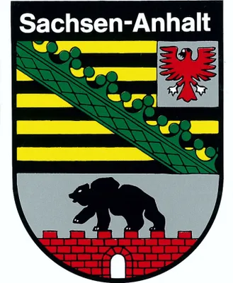 Produktbild von Aufkleber Wappen Sachsen-Anhalt 80 x 60 mm