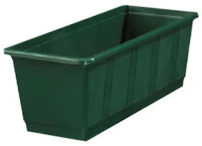 Produktbild von Geli Pflanzgefas Kunststoff - grun - rechteckig - 40 x 18 x 15 cm