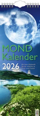 Produktbild von 2026 Brunnen Mond-Kalender 155×428 mm
