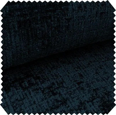 Produktbild von novely® CRETA Chenille-Stoff Polsterstoff Möbelstoff Bezugsstoff | Meterware | 1 lfm - Farbe: 79 Navy Dunkelblau