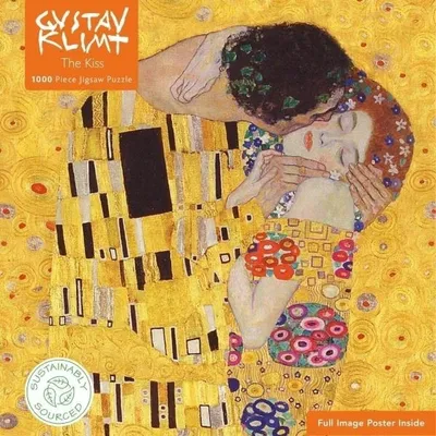 Image de Puzzle pour adultes Gustav Klimt : Le Baiser