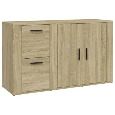 Image de Buffet Chêne sonoma 100x33x59,5 cm Bois d'ingénierie