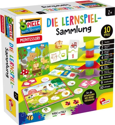 Produktbild von Montessori - Die Lernspielsammlung (10 pädagogische Spiele)