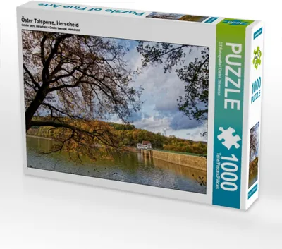 Produktbild von Calvendo Öster Talsperre, Herscheid 1000 Teile Puzzle quer 640x480mm, / Detlef Thiemann DT-Fotografi; 7406816
