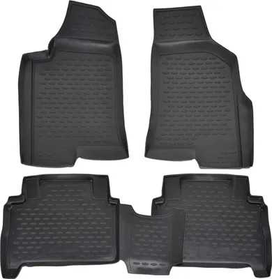 Obrázok produktu pre J&J Automotive | Gumové rohože so zvýšeným okrajom pre Humer H3 2005-2010
