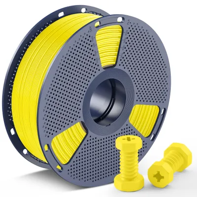 Produktbild von ABS Filament für 3D-Drucker 1.75mm - Gelb - 1KG Rolle