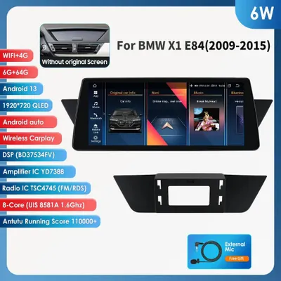 Obrázek produktu pro 10,25" Autorádio - Multimediální systém - Navigační rádio - Headunit s Androidem 13 - CarPlay, Android Auto