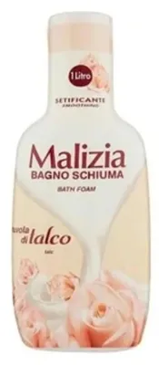 Produktbild von Malizia | Duschgel mit Baumwollextrakt und Talkduft – 1 l – alle Hauttypen – mild – wirkt beruhigend