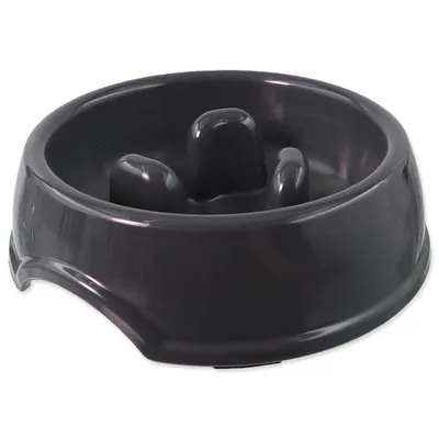 Zdjęcie produktu dla DOG FANTASY miska antyprzełykowa czarna 18 cm