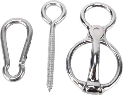 Produktbild von Pferdebeugelring mit integriertem Loslösemechanismus - Einzelschraube, stabil und sicher