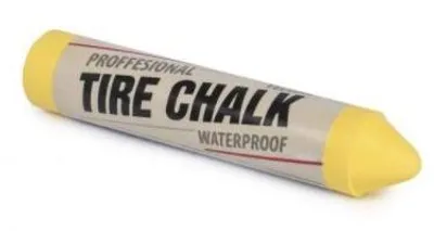 Zdjęcie produktu dla Kreda / Marker Do Opon Żółta Gruba Profi, 17 Mm - 1 Sztuka