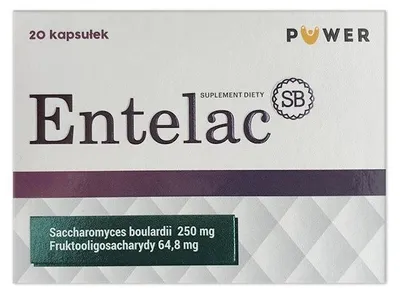 Imagen del producto de Entelac SB: Complemento alimenticio equilibrado para favorecer una buena digestión. 20 cápsulas