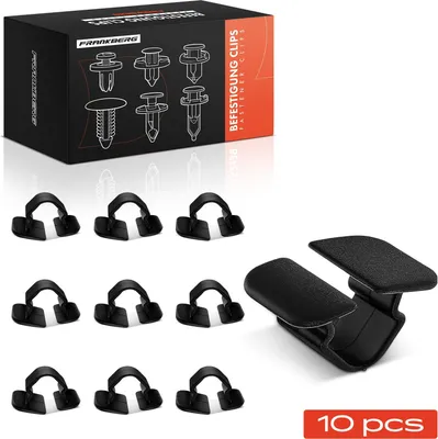 Produktbild von Frankberg 10x Befestigungsclips Motorhaube für Audi A3 A4 A5 Cabriolet Sportback A6 Allroad Avant A8 Q5 Q7