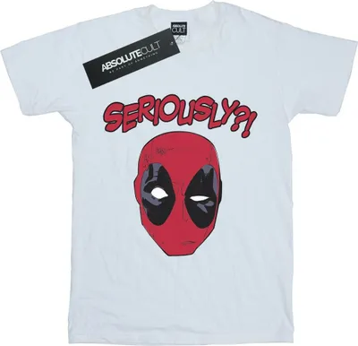 Immagine prodotto di Deadpool - Maglietta "Seriously" da donna BI1630 (S) (Bianco)