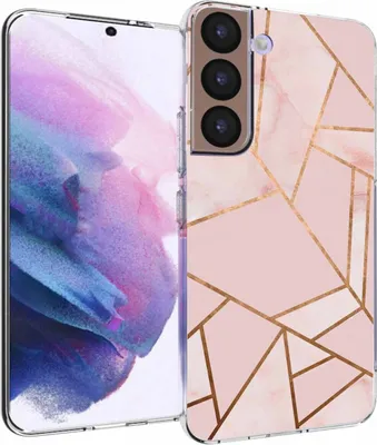 Produktbild von imoshion Design Hülle Samsung Galaxy S22 - Pink Graphic