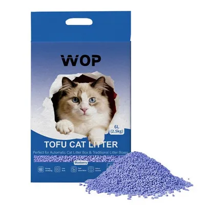 Produktbild von TOFU Katzenstreu Blaubeere - WOP - Kattoilette
