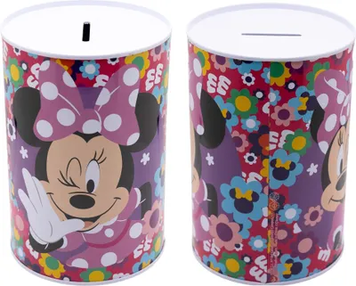 Produktbild von Disney Minnie Maus Kinder XL Spardose aus Weißblech 1000 ml
