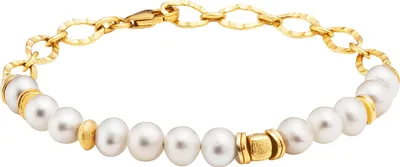 Produktbild von Julie Julsen Armband 925/- Sterling Silber 19cm gold 148260028