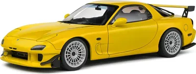Image de Solido Modèle réduit de voiture échelle 1:18 Mazda RX7 FD RS 1994 jaune S1810603