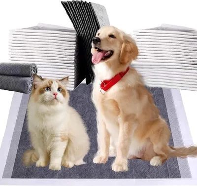 Produktbild von Nanipets® Trainingspad für Hunde Welpenunterlagen, Superabsorbierendes & Auslaufsichere Aktivkohle-Hunde-PIPI-Pads, 60 x 90 cm Extra Große Pet Pads25