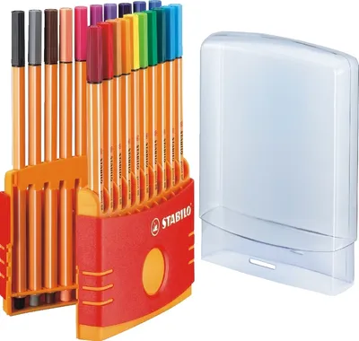 Produktbild von Fineliner point 88 ColorParade Kunststoffbox VE=5x20er