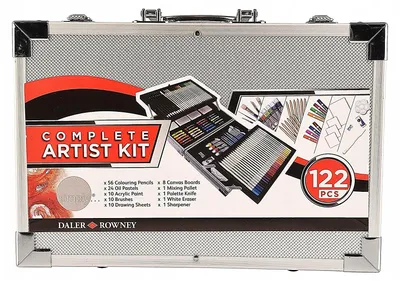 Immagine prodotto di Set artistico Daler-Rowney Complete Artist Kit 122 pezzi