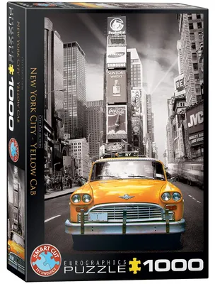 Obrázok produktu pre Eurographics New York City Yellow Cab, 1000 kusov, Vozidlá