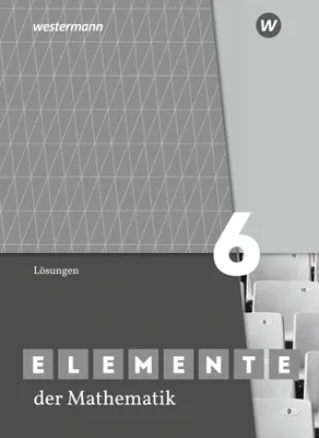 Produktbild von Elemente der Mathematik SI 6. Lösungen. G9 in Nordrhein-Westfalen