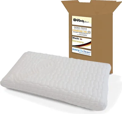 Produktbild von Alanpur Intensiv Kopfkissen 70 x 33,5 x 10 cm Orthopädisches Nackenstützkissen mit Medipur® Bezug Memory-Foam Kissen