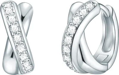 Produktbild von Rafaela Donata Creolen Sterling Silber Zirkonia 50115058