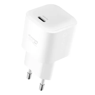 Zdjęcie produktu dla Swissten, ultraszybka ładowarka GaN USB-C 35 W z kablem Lightning 1,2 m, biała