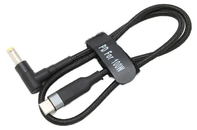 Image de Câble de recharge pour ordinateur portable, adaptateur secteur, câble de conversion, câble de recharge Type-C PD (0,5 m)