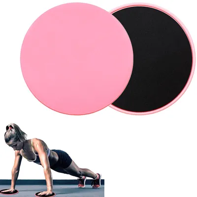 Productafbeelding van Fitness Glijschijven 2 Stuks voor Core Training en Stabiliteitsoefeningen