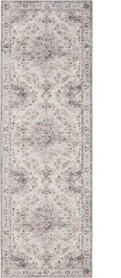 Productafbeelding van benuta Wasbaar vintage vloerkleed Loper George Multicolor 80x240 cm Woonkamer-tapijt voor de slaapkamer, zacht, oosters