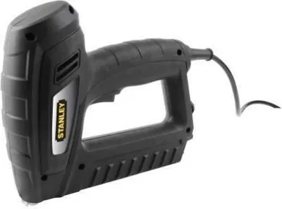 Image de Agrafeuse Électrique STANLEY, Agrafe Type A 6-14mm, Clous Type J 12-15mm, Câble 2.5m, STHT6-70414