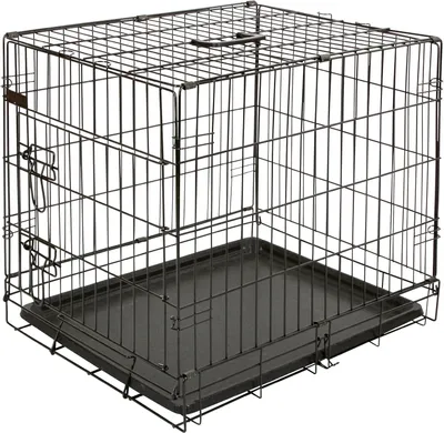Produktbild von Kerbl Gittertransportbox (Länge x Breite x Höhe 63 x 48 x 57 cm, mit einer Türe)