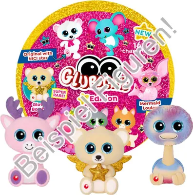 Produktbild von Blue Ocean Glubschis Sammelfiguren Stern Serie 5 - Glubschi Glitzer Figur - 1 Tüte