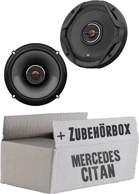Produktbild von Mercedes Citan Front - JBL GX602 | 2-Wege | 16,5cm Koax Lautsprecher - Einbauset