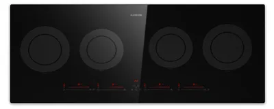 Produktbild von Klarstein Induktionskochfeld 5 Platten, 90cm Glaskeramik-Induktionskochfeld mit 5 Kochfelder, 11600W Induktionskochfeld, Herd mit Touch-Control & Überhitzungsschutz, Effizientes Glaskeramikkochfeld