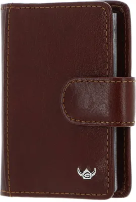 Produktbild von Golden Head Kartenetui Colorado RFID Credit Card Holder With Snap Closure Tabacco braun